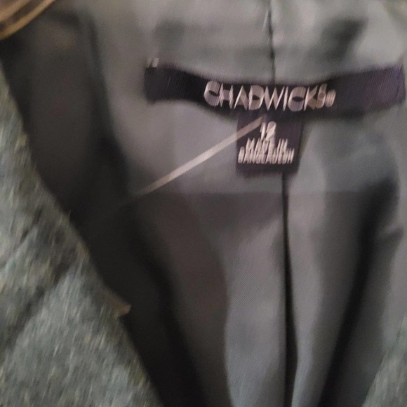 Chadwick's Women's Blazer Size 12 - Picture 3 of 4